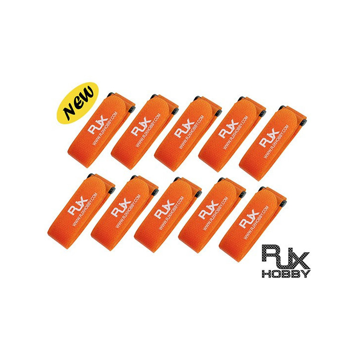 RJ-RJX1192-RJX Battrey Strap300X20mm 10pcs Orange