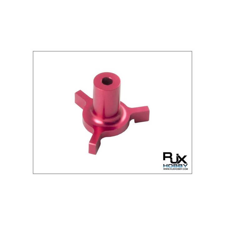 RJ-T6012R-RJX Swashplate Leveler/ Niveau Plateau cyclique (3.5mm) Red (T6012R)