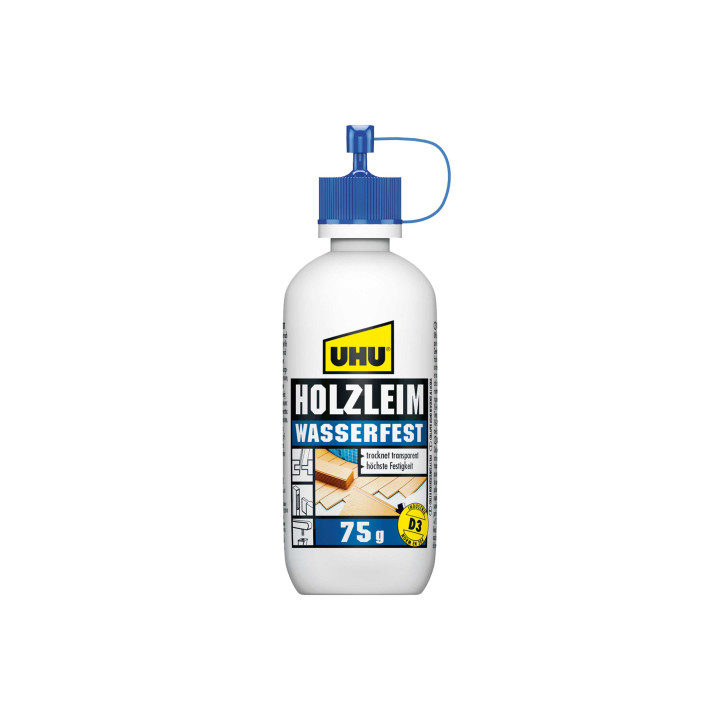 UHU-48510-UHU Holzleim Wasserfest 75g