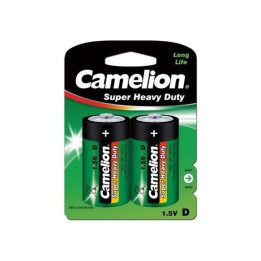 DT-10000220-Pack de 2 piles Camelion Super Heavy Duty R20/D