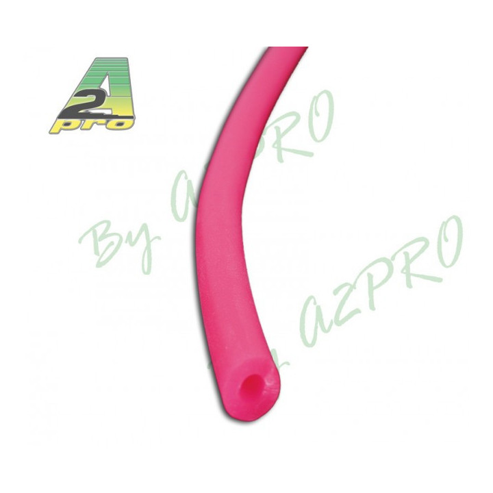 A2-3621 Durit en silicone rose fluo - 2x5mm (3621)