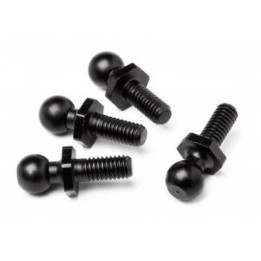 HI-106634 ROTULE SUR TIGE 4.7X14MM (NOIRE/4P) (106634)