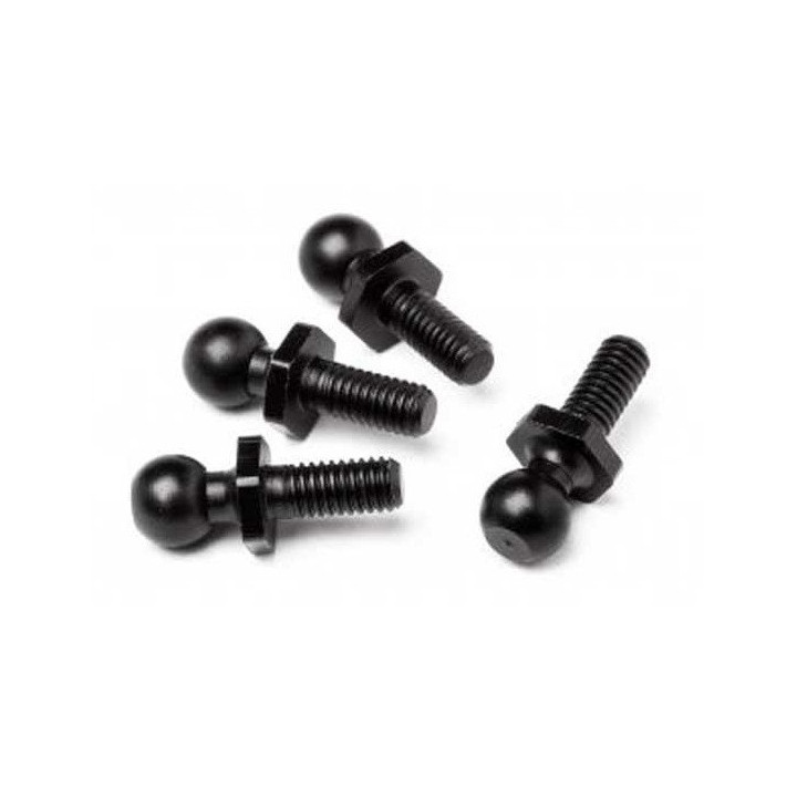 HI-106634 ROTULE SUR TIGE 4.7X14MM (NOIRE/4P) (106634)