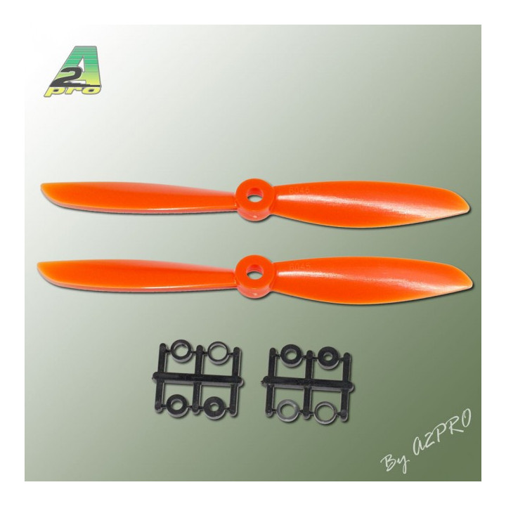 A2-GO5060045 Hélice Gemfan Slow Fly orange – 6 x 4.5 (2 pcs) (GO5060045)