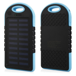 AVM-24703 POWER BANK SOLAR F1 6000mAh waterproof Bleu
