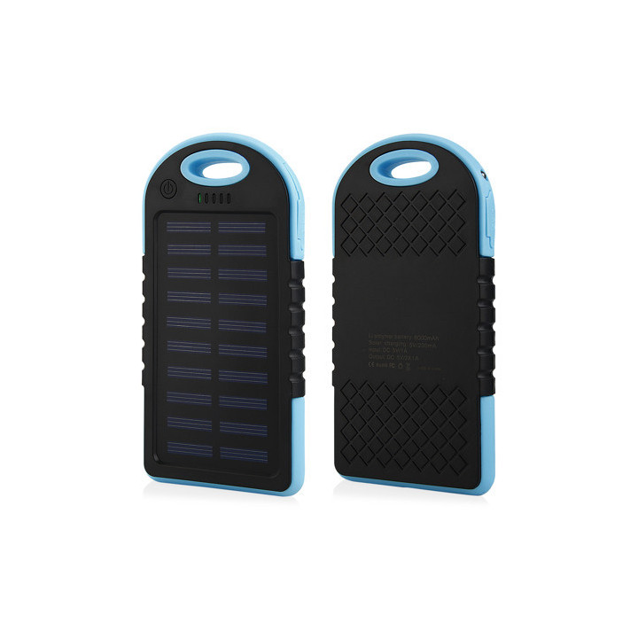 AVM-24703 POWER BANK SOLAR F1 6000mAh waterproof Bleu