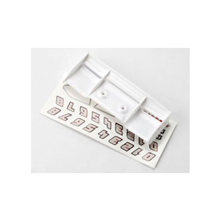 TX-7123 AILERON BLANC E-REVO 1/16 + AUTOCOLLANTS (TRX7123)