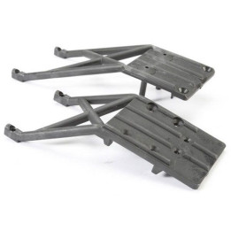 TX-5837 PLAQUES DE PROTECTION AVANT ET ARRIERE NOIRES (2) (TRX5837)