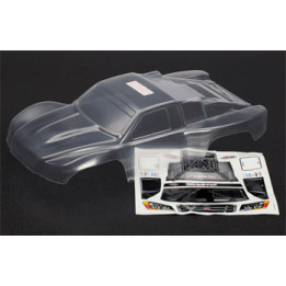 TX-6811 CARROSSERIE TRANSPARENTE SLASH 4X4 + AUTOCOLLANTS (TRX6811)