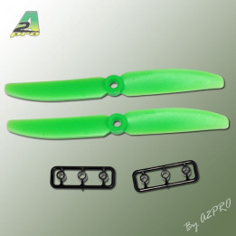 A2-GV5050040 Hélice Gemfan Slow Fly vert – 5 x 4 (2 pcs) (GV5050040)