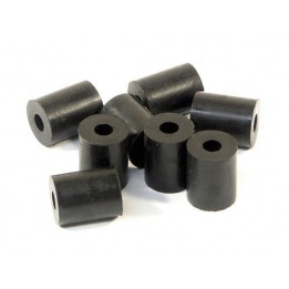 HI-87058 CAOUTCHOUC 3 X 8 10MM NOIR S8 (87058)