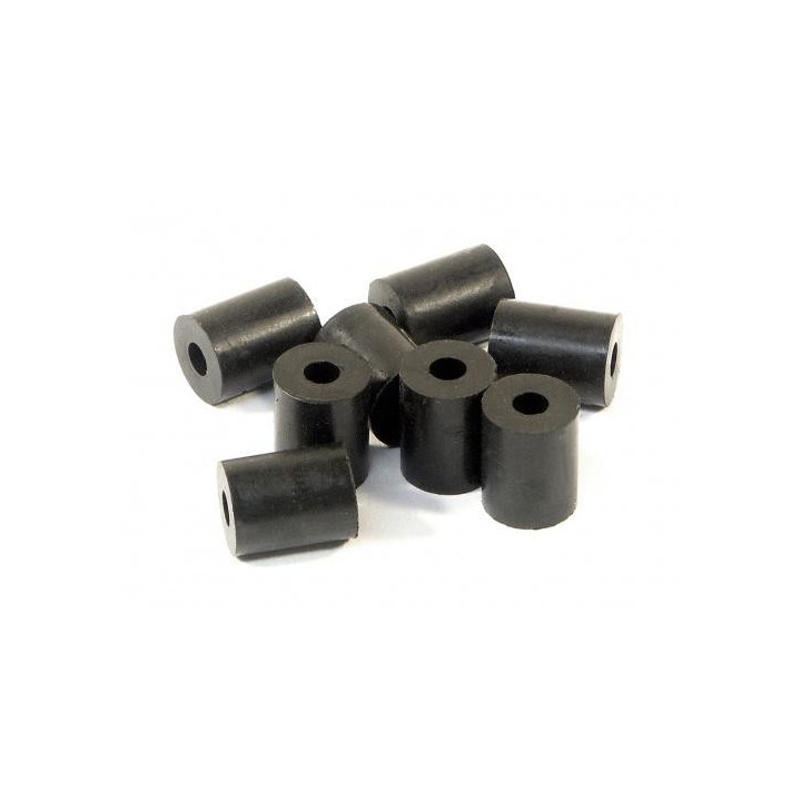 HI-87058 CAOUTCHOUC 3 X 8 10MM NOIR S8 (87058)