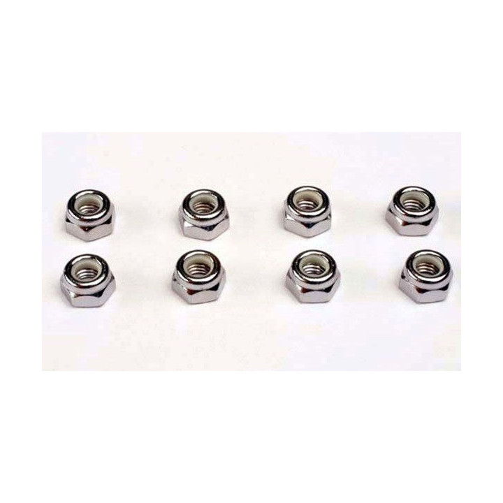 TX-4147-ECROUS NYLSTOP 5MM (8) (TRX4147)