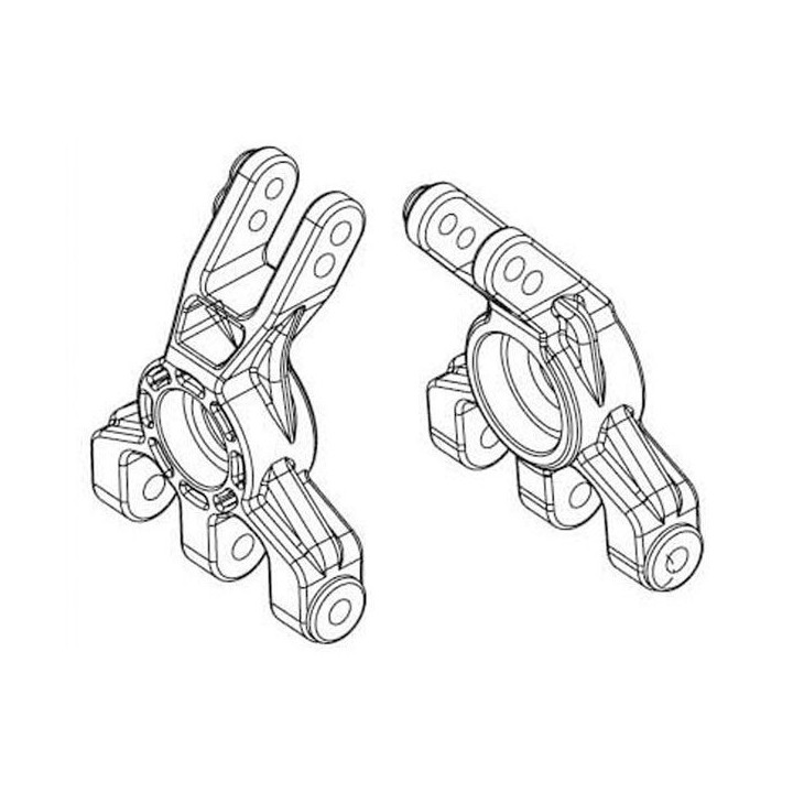 RS-RC903-058 FUSEES ARRIERE 2PCS - RC701GR/RC701G/RC706T/RC909T/RC808T/RC502T (RC903-058)