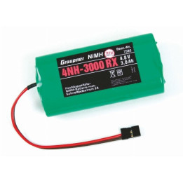 GR-7592 Accu recepteur 4NH-3000 RC 4.8V RTU connecteur JR (7592)