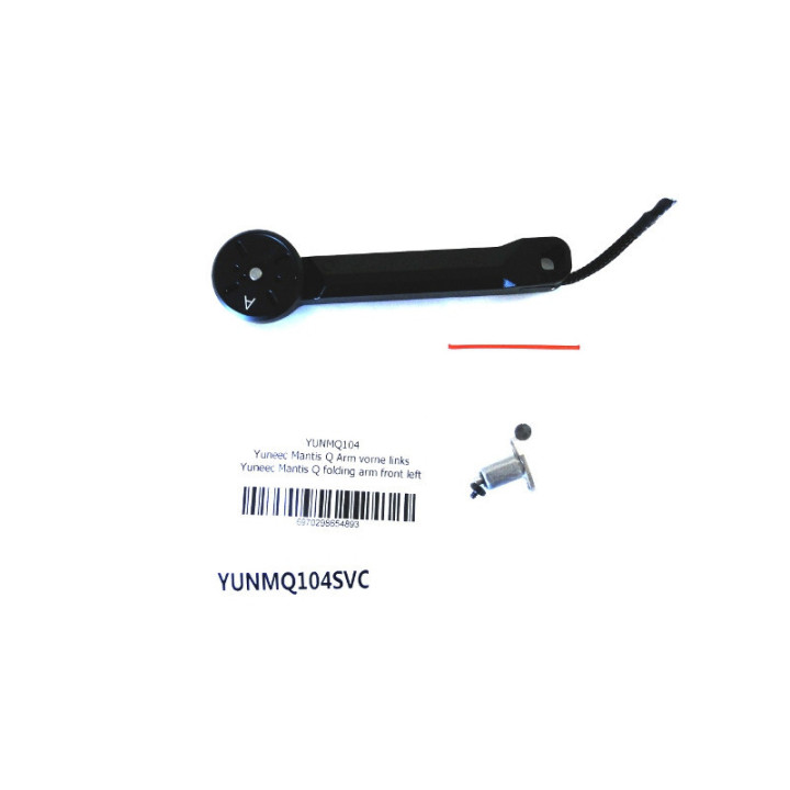 YUNMQ104-Yuneec Mantis Q Left front arm with ESC and motor