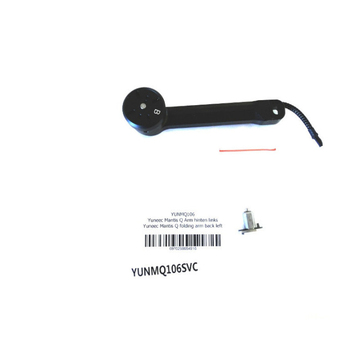 YUNMQ106-Yuneec Mantis Q Left rear arm with ESC and motor
