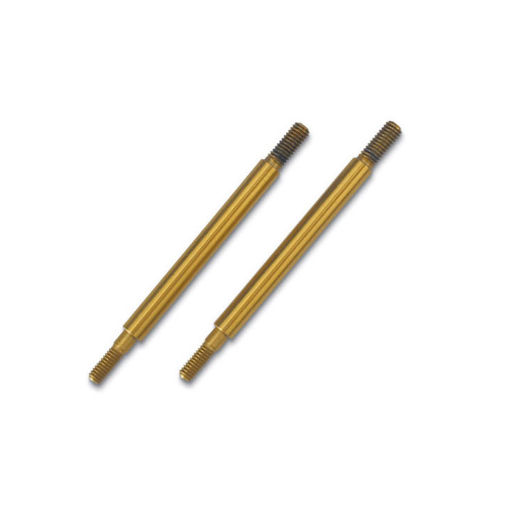 TX-5463T-TIGES D'AMORTISSEURS GTR DOREES ET TRAITEES (2) (TRX5463T)