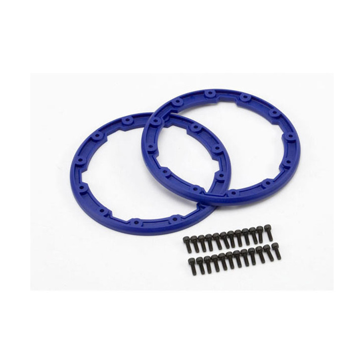 TX-5666-ANNEAUX DE JANTES BLEUS (2) (TRX5666)
