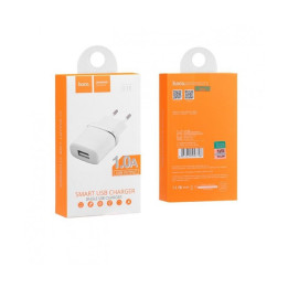 AVM-26881-HOCO Travel Charger - 1A plug C11 white hoco charger
