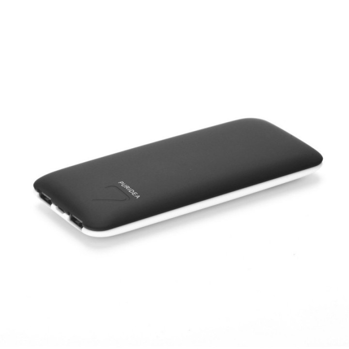 AVM-26885-Mobile Power Bank Black 7000mAh - 2 USB - batterie de secours Black