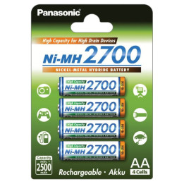 RB-AA2700-4-Accu AA NiMH 2700mAh (4 pcs)