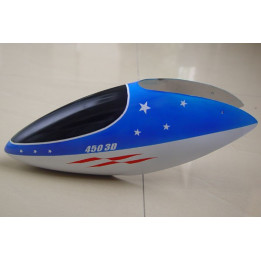 KDFRCB-09 - Canopy Fiber 450 3D White And Blue (1041CB-12) KDS-Gulang Model