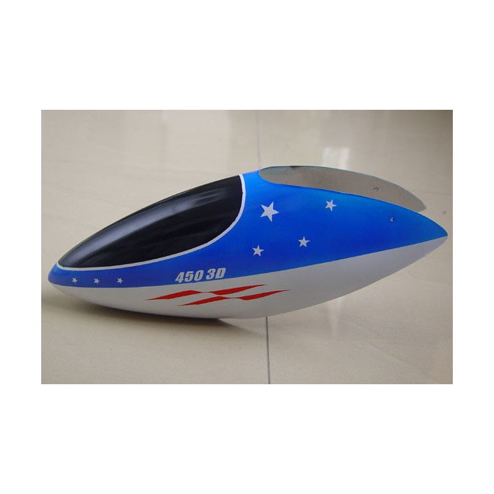 KDFRCB-09 - Canopy Fiber 450 3D White And Blue (1041CB-12) KDS-Gulang Model