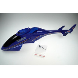 HM-5-4B-Z-12B - Canopy set (used for full fuselage) Blue Walkera